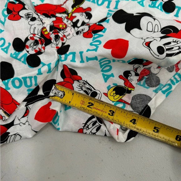 Vintage Disney Mickey Mouse Mickey & Co Boxer Shorts Size M White Hearts NWT - Picture 6 of 7